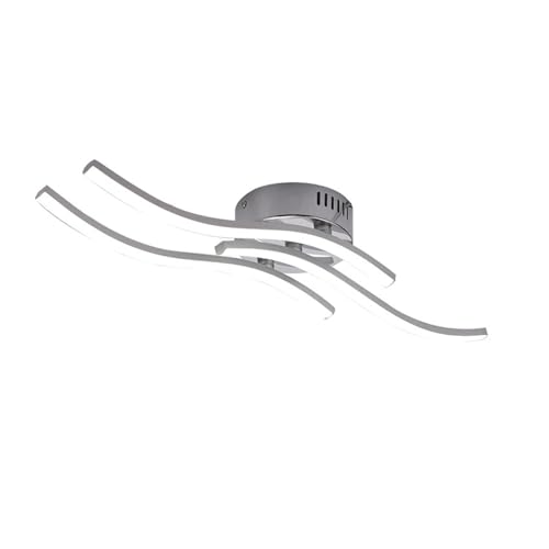 lampara techo DIRIGIÓ Luces de techo for sala de estar 1 2W 18W 24W Cálido frío blanco diseño moderno iluminación lámpara dormitorio decoración muebles comedor plafones led (Body Color : 3 arc)