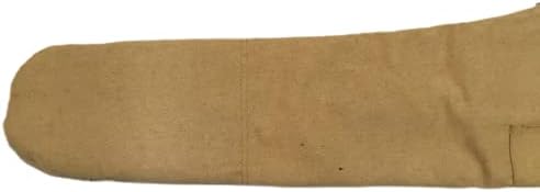 War Equine Militaria Army WWII US M1 Garand 1943 Canvas Carry Case with Carry Strap Fleece Lining - Khaki Color