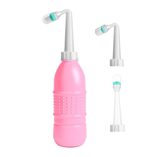 Douches de soins féminins, système de nettoyage vaginal - système de nettoyage de douche anale réutilisable - nettoyant seringue ergonomique pour femme,...