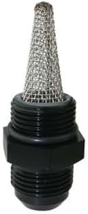 Part Synergy Replacement for Black Anodized Filter Fitting Adapter 12 AN Male to 12 AN Male O-Ring Seal