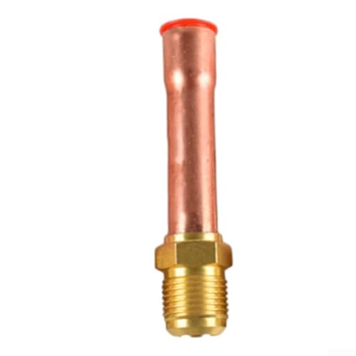 Conector de tubería de CA, unidad interna de aire acondicionado, adaptador de tubería de cobre para accesorios de instalación de sistema dividido (5/8 SAE (15,88 mm)