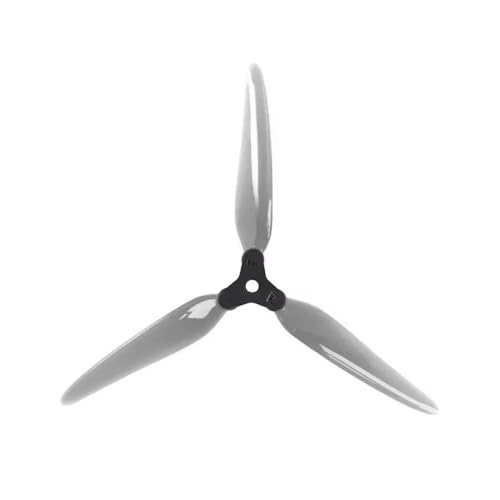 Hélices plegables de tres palas para drones F7 7051 juego de 6 pares gris