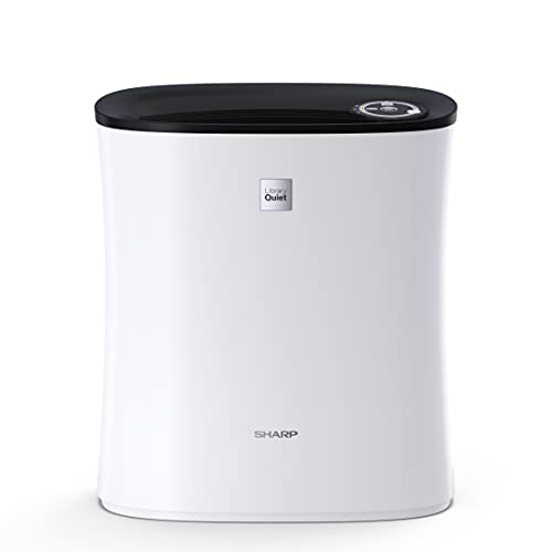 SHARP UA-PE30 U-WB Air Purifier, 21 sqm, Compact Silent Slim Unit with HEPA Filtration, Removes Pollen, Dust, Smoke & Pet Hair, Quiet Sleep/Night Mode (25 Db) – White - Image 3