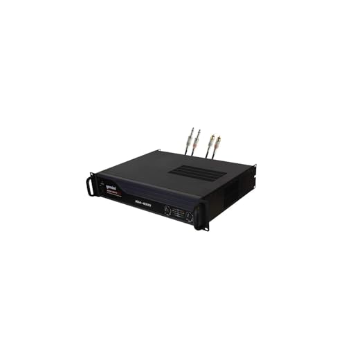 Amplificateur de Sonorisation Pro DJ Gemini XGA4000 - Puissance 4000W, Fonctionnement Stéréo, Parallèle Mono, Bridge - Câble RCA