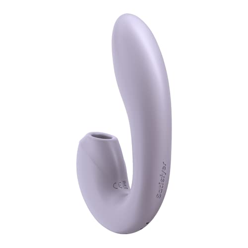 Satisfyer, drukgolfvibrator, konijn, Sunray Connect App', 15 cm, met app, waterdicht, oplaadbaar, huidvriendelijke siliconen, kleur:Purper - Afbeelding 8