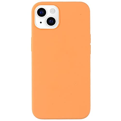 Coque TPU souple iPhone 13 Pro jaune avec silicone effet mat doux