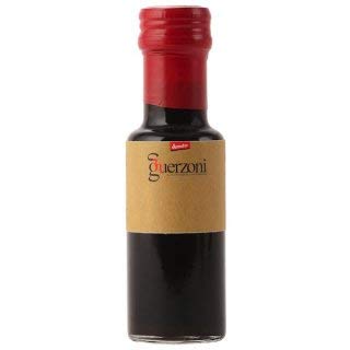 Guerzoni Aceto Balsamico di Modena I.G.P. "Rosso" - 100ml, Bio, Demeter, der Bio Balsamico Essig für besondere Salate und Saucen in Demeter Qualität