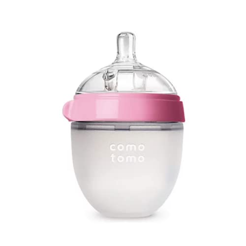 Mamadeira Comotomo 150ml Rosa 0m+