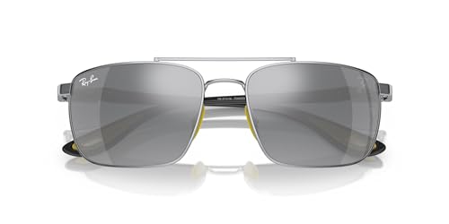 Image of Ray-Ban womens Rb3715m Scuderia Ferrari Collection Square Sunglasses