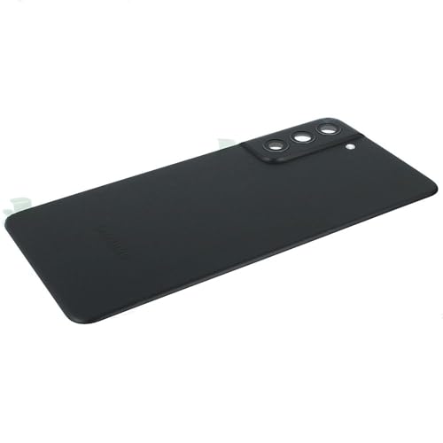 Image of Samsung Galaxy S21 FE Original Back Panel Replacement Back Door with Camera Lens and Logo - 6 Months Warranty (Black)