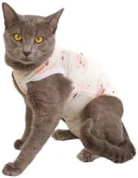 LUVY PET, Roupa Gato Pós Cirúrgica Castração (Urso - Fêmea, 0)