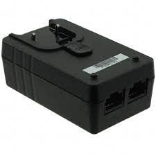 Inyector de alimentación pasivo Power over Ethernet POE16R-560L6-R, 15,4 W, 56 VCC, 0,275 A, entrada 90-264 VCA, adaptador de enchufe de pared intercambiable, enchufes no incluidos miniatura 1