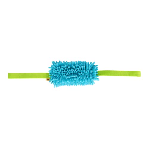 Dingo Mop mit Zwei Griff Hundespielzeug länge 60 cm Agility Apporte Motivation Spiel mit Hund Zerrspielzeuge Training Mehrfarbig 15576