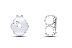 10K White Gold - Single Pair Set