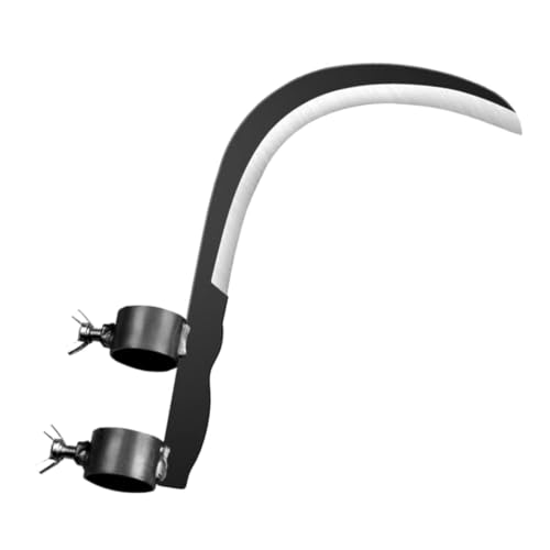 Image of VELTRIX Multipurpose Sickle Cutter Head with Adjustable Clamp | Heavy Duty Curved Metal Blade for Grass, Weed, Branch & Coconut Cutting | Manual Agricultural & Gardening Tool