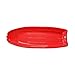 predolo Classic Sled for Two, Suitable for Snow and Sand Conditions, Red