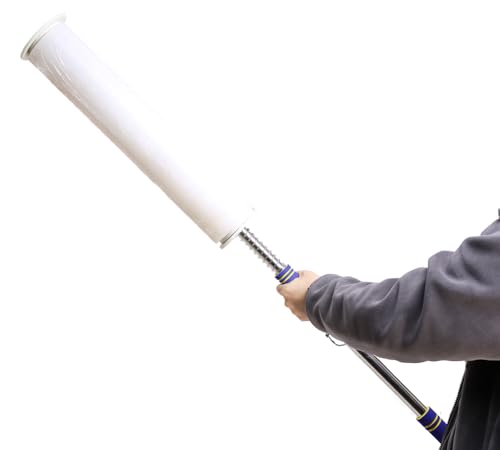 Seababyhouse Langer Griff, dehnbarer Verpackungsspender, einziehbarer Verpackungsspender für Verpackungsmaschine aus Stretchfolie, für Folienbreite 30 – 50 cm (12 – 20 Zoll)