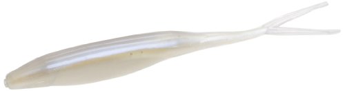 Zoom Bait Salty Super Fluke Bait-Pack of 10 (Albino, 5-Inch)