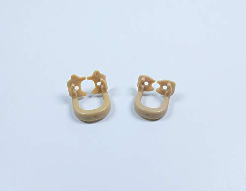 2Pc KerrStyle Soft Clamp Universal Rubber Dam Sheets Clip Clamps Resin Molar Premolar Teeth Dental