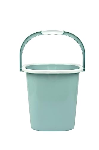 Dhwani Enterprise Square Double Moulded Unbrakable Bucket (Mint Green) (25L) (B0CBS9T75L) Amazon Price History, Amazon Price Tracker