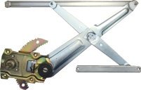 740-839 69801-89107 Well Auto Window Regulator 84-89 4Runner Compatible with 84-88 Toyota Pickup W/O Vent Window Front Right Passenger Side
