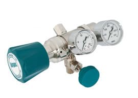 Airgas Two Stage Brass 0-50 psi High Purity Low Flow Cylinder Regulator CGA-540
