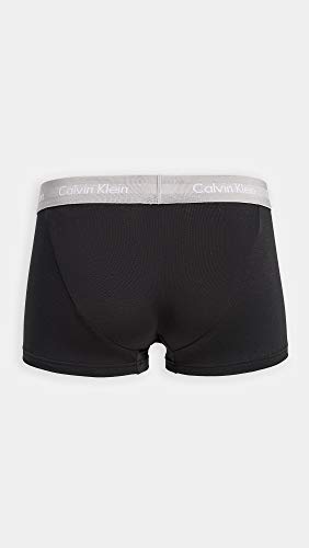 Image of Calvin Klein Men's Polyester Classic Solid Trunk (Pack of 3)