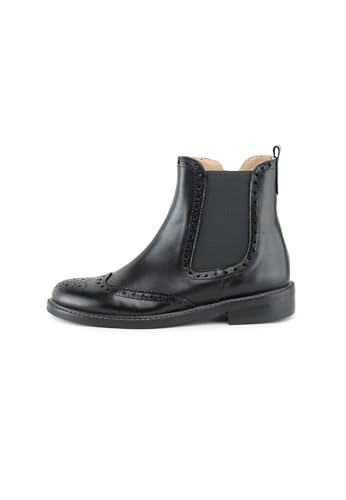 Bottines Chelsea Ajax Noir Sibaritas 1957 chaussure enfant cuir véritable