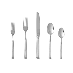Fortessa Doria Stainless Steel 20 Piece Flatware Set