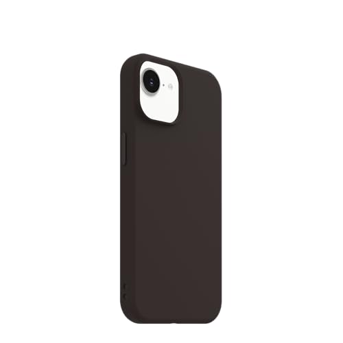 Image of OtterBox iPhone 17e, 16e, 15, 14, & 13 Figura Series Case - Terra Brown - Aesthetic, Silicone Phone Cases, Protective Minimalist Design, MagSafe iPhone Case with Camera Protection
