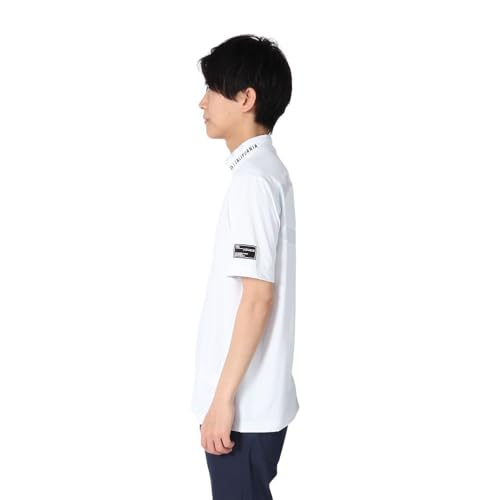 オークリー（OAKLEY） ゴルフウェア 吸汗速乾 接触冷感 STALWART モックネック半袖シャツ FOA407845-100 （ホワイト/Ｍ/Men's） 3枚目
