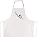 Azeeda 'Motosierra' Delantal de Cocina Unisex (AP00045270)