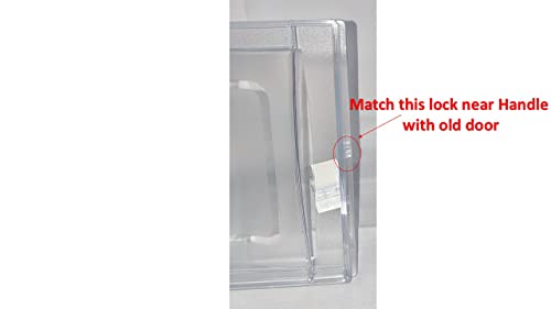 Arvika Sales Freezer Door Compatible for LG (Genuine) Single Door Fridge (Transparent) 165-180 Litter (3582JF1005) Match& Buy
