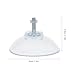 LALADEFIEE 4pcs Clear French Fry Suction Cup Feet Compatible with Industrial Commercial French Fry Cutter - High Grip Suction Cup Leg Screw-In Feet Stabilizers(M6)