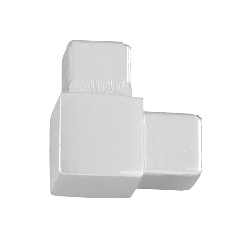 M-D Bright Clear Aluminum Bullnose Corner Trim