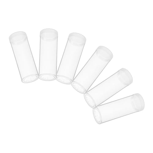 Hemobllo 6pezzi Tubi Protezione Per Monete in Plastica Contenitori Per Monete Per Collezionisti Scatole Per Impermeabili Per Conservazione e Organizzazione