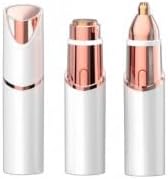 Afeitadora Eléctrica para Mujer,USB Recargable Eléctrico Depiladora sin Dolor,Recortadora Femenina Electrica Impermeable,Rasuradora Mujer para Cara,Nariz,Axilas,Piernas,Bikini