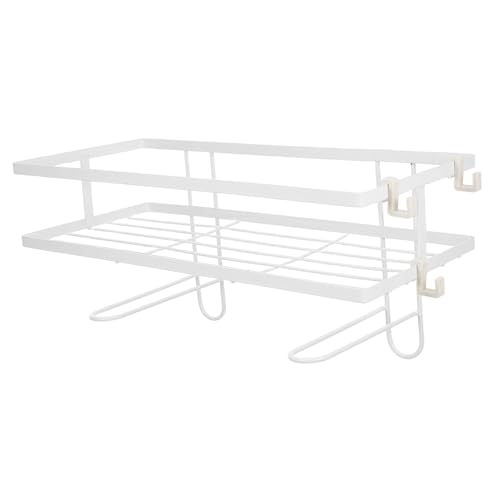 SHINEOFI Organizer Per Bagno Wc Senza Forare Mensola Portaoggetti Per Wc e Articoli Da Toeletta Portarotolo Per Carta Igienica