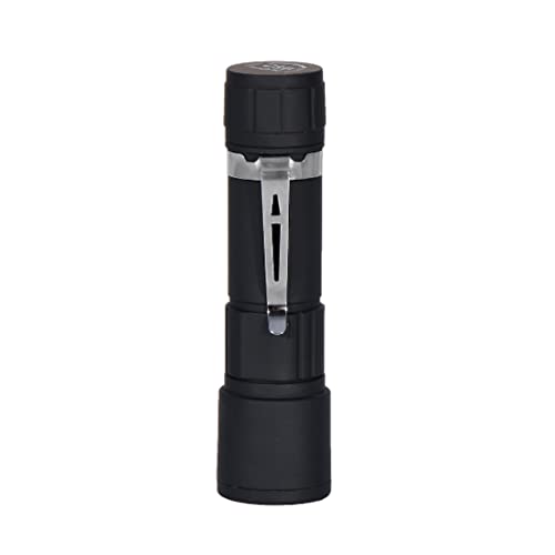 Image of Dr Care Adult Or Child O-Shaped Vein Finder Torch With USB Charging Port Torch (Black, 13 cm, Rechargeable)