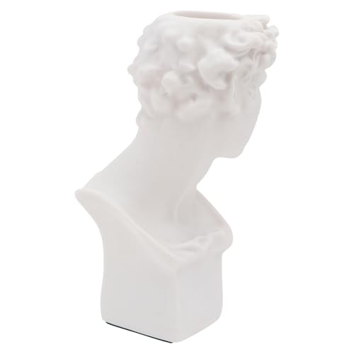 MOTHNUR 北欧風ヴィーナス像花瓶 ポートレートデザイン装飾用レジンスカルプチャー 卓上おしゃれ植木鉢 ホームオフィス向けモダンインテリ