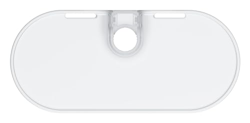 GROHE Vitalio, praktische Duschablage für Duschgel, Shampoo, Rasierer (geeignet für alle Standard Duschstangen, Ø 22 mm, aus Acryl, Befestigung innerhalv von Sekunden), weiß, 27725001