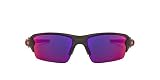 gafas de sol de pesca oakley flak 2.0 xl Protective case included Oakley Flak 2.0 (A) 927103 61 Gafas de Sol, Gris (Matte Grey Smoke/Positivered), Hombre