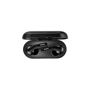 Draadloze oordopjes, Bluetooth-oordopjes met laadgever Bassgeluiden IPX6 Waterdichte sporthoofdtelefoons met Microfoon Touch Control, voor sport, hardlopen, trainen,zwart