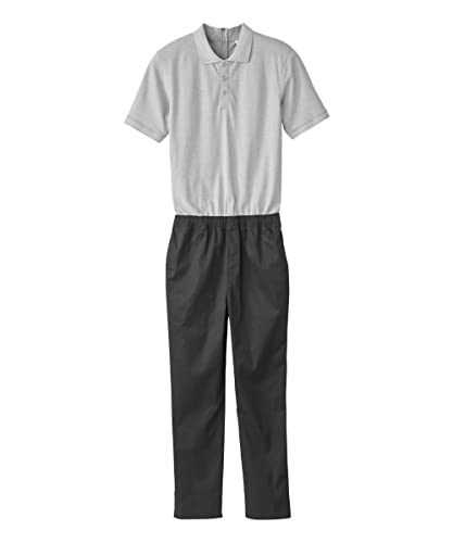 Men’s Stay Dressed Adaptive Jumpsuit With Short Sleeve Polo Shirt