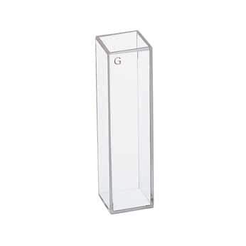 Cole-Parmer Standard-Sized cuvettes; Quartz; 17.5 mL Capacity