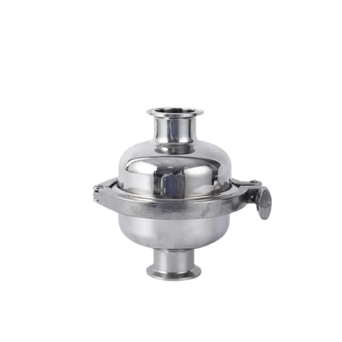 Vanne de filtration sanitaire en acier pour éliminer les impuretés de brassage