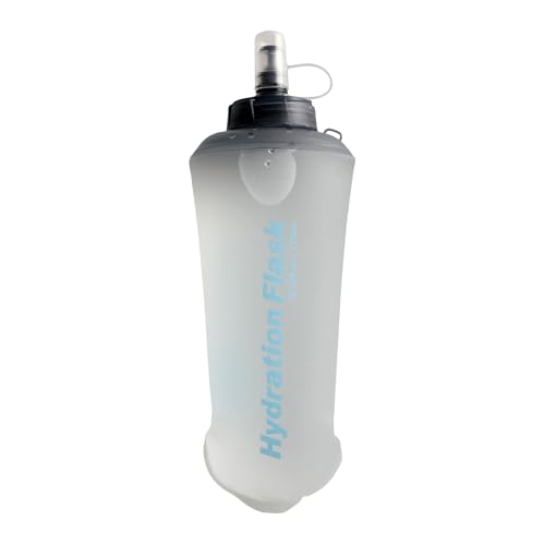 Depósito de agua plegable para correr, portátil, para el almacenamiento, recipiente para bebidas, para la conservación de agua, botella para botella deportiva