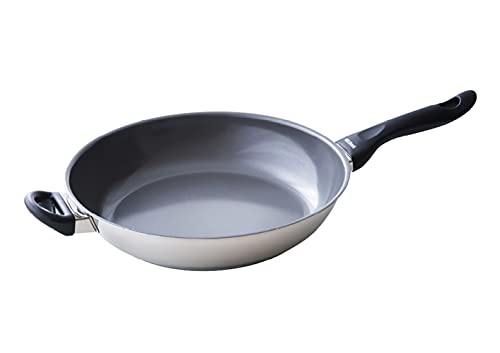 Kelomat Bratpfanne KERAMIKA 32 cm mit Gegengriff aus Edelstahl