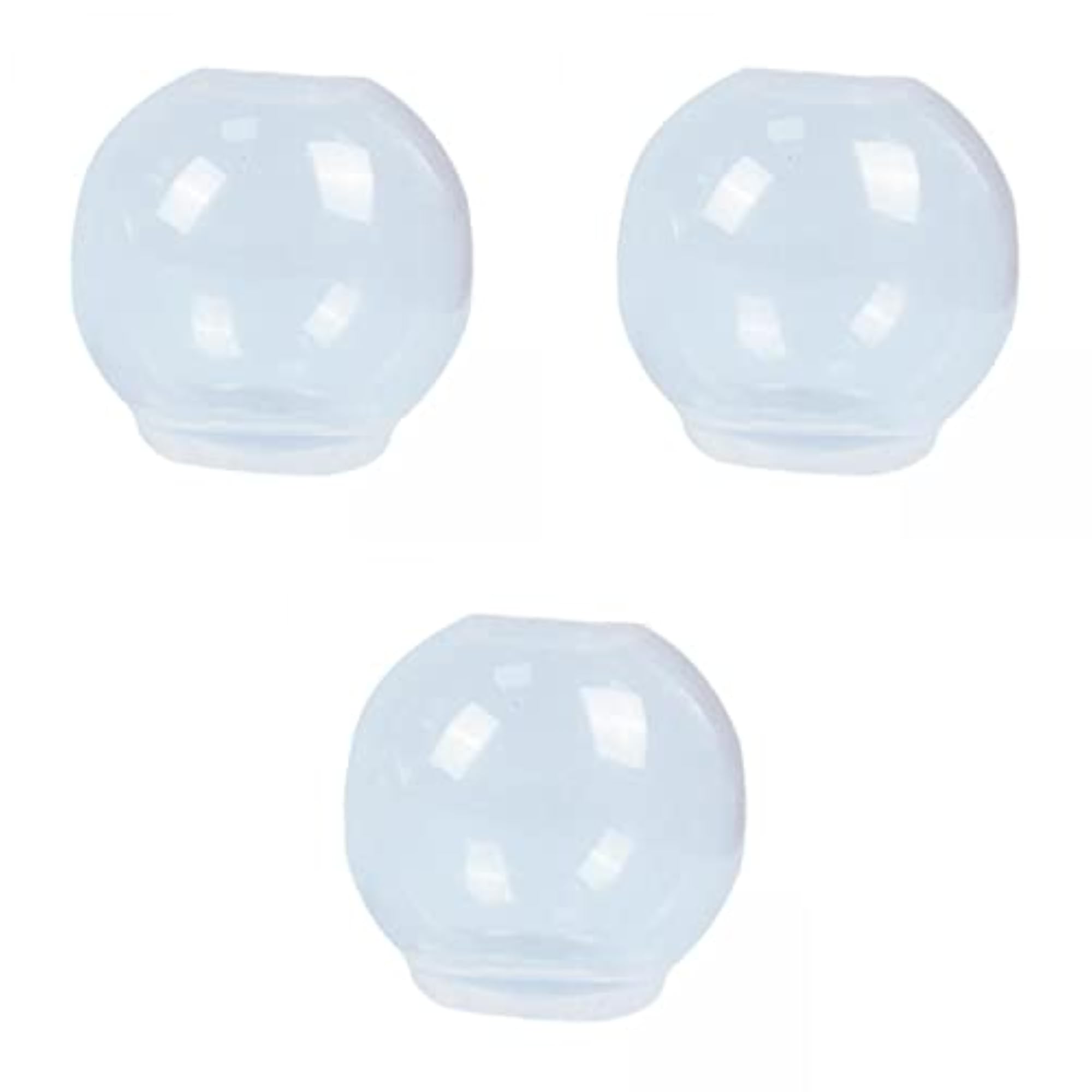 Set of 3 Silicone Ball Molds for Epoxy Resin Casting