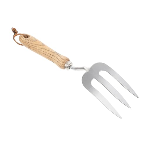 CAXUSD Piccolo Attrezzo Da Giardino Portatile A Tre Denti Pala Per Bonsai Forca Da Giardino Multiuso